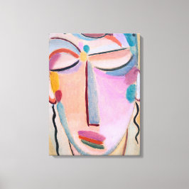 Meditation Alexej von Jawlensky Figurative Art Leinwanddruck