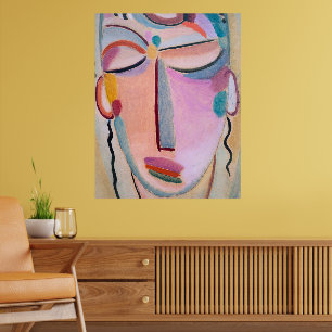 Meditation Alexej von Jawlensky Figurative Art Poster