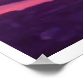 Meditation am Morgen Poster (Ecke)