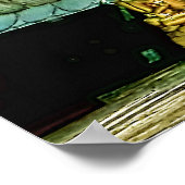 Meditation Buddha Print Poster (Ecke)