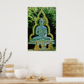 Meditation Buddha Print Poster (Küche)