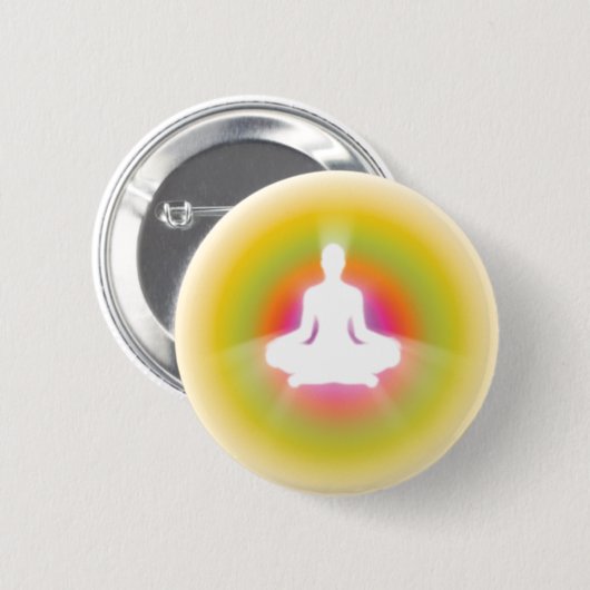 Meditation Button (Vorne & Hinten)