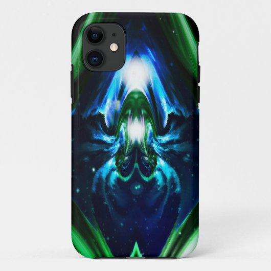 Meditation-Chakras Blue N Green iPhone 5 Fall Case-Mate iPhone Hülle (Rückseite)