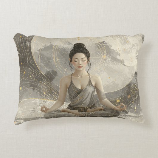 Meditation Dekokissen (Vorderseite)