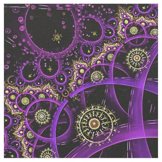 Meditation der Blume Stoff (Nahaufnahme)