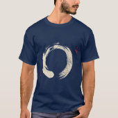 Meditation des Buddhismus Yoga Bonsai Zen Enso Cir T-Shirt (Vorderseite)