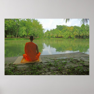 Meditation durch das Seebüster Poster