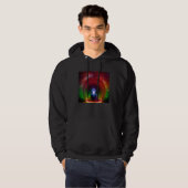 Meditation Enlightment Spiritual Yoga Transcendent Hoodie (Vorne ganz)