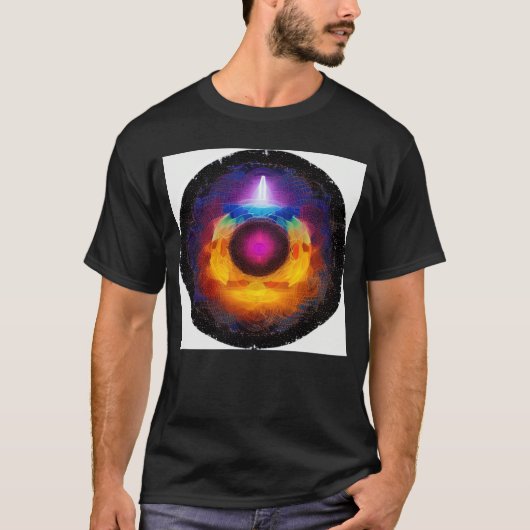 Meditation Enlightment Spiritual Yoga Transcendent T-Shirt (Vorderseite)