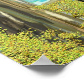 Meditation Erinnerung durch Natur Poster (Ecke)