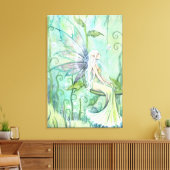 Meditation Fairy Fantasy Artwork von Molly Harriso Leinwanddruck (Insitu (Wohnzimmer))
