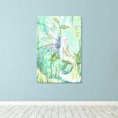 Meditation Fairy Fantasy Artwork von Molly Harriso Leinwanddruck (Insitu (Holzboden))