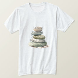 Meditation Felsen Balance Mindfulness Yoga T-Shirt
