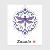 Meditation Fractal Geometry Spiritual Yoga Dragonf Aufkleber (Blatt)