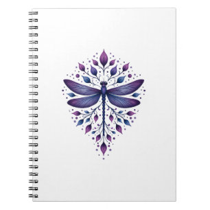 Meditation Fraktalgeometrie Spirituell Yoga Drache Notizblock