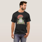 Meditation Frog Mushroom Shirt Spiritual Cottagec (Vorne ganz)