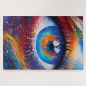 Meditation, Geist und Seele – fantastisches Auge Puzzle (Horizontal)