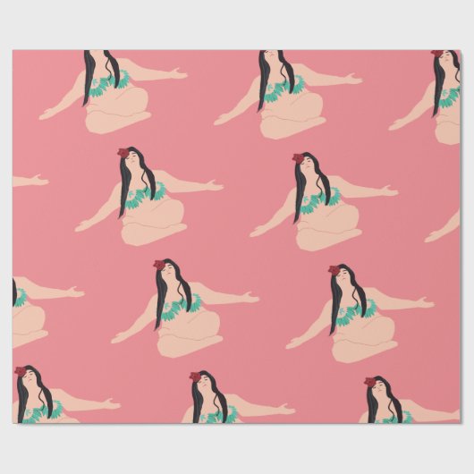 Meditation Geschenkpapier (Flach)