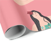 Meditation Geschenkpapier (Rolleneckpunkt)