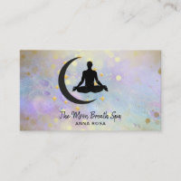 *~* Meditation Gold Man + Moon Yoga Mindfulness