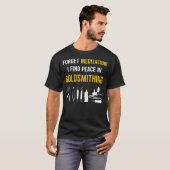 Meditation Goldsmithing Goldsmith T-Shirt (Vorne ganz)