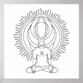 Meditation II. Poster (Vorne)