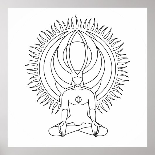 Meditation II. Poster (Vorne)