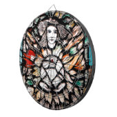 Meditation in Farben Dartscheibe (Vorderseite rechts)