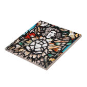 Meditation in Farben Fliese (Seite)