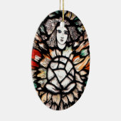 Meditation in Farben. Keramik Ornament (Rechts)