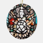 Meditation in Farben. Keramikornament (Links)