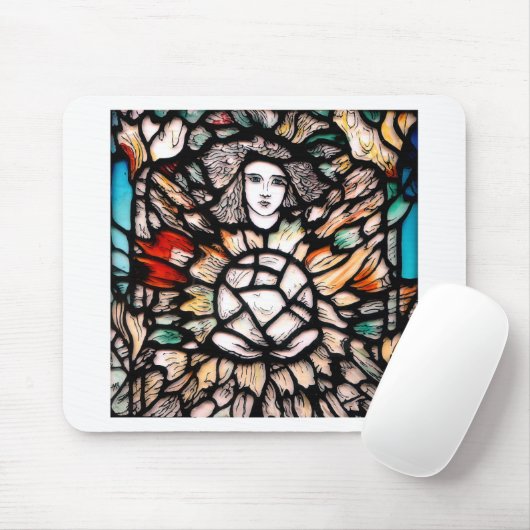 Meditation in Farben Mousepad (Mit Mouse)