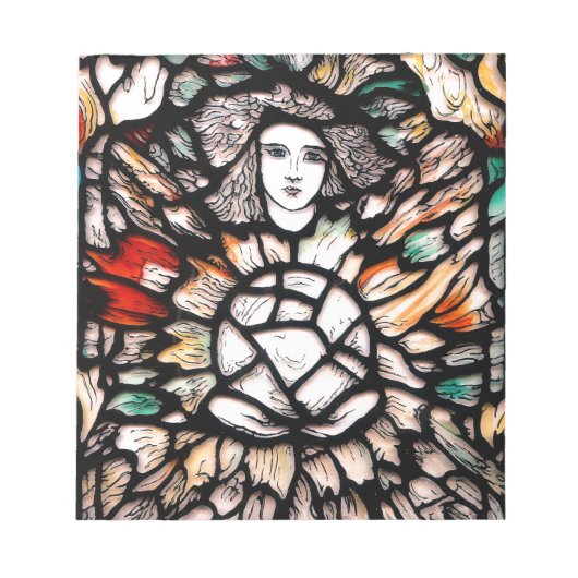 Meditation in Farben Notizblock (Vorderseite)