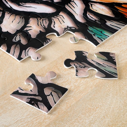 Meditation in Farben. Puzzle (Seite)