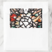 Meditation in Farben Rechteckiger Aufkleber (Tasche)