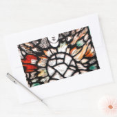 Meditation in Farben Rechteckiger Aufkleber (Umschlag)