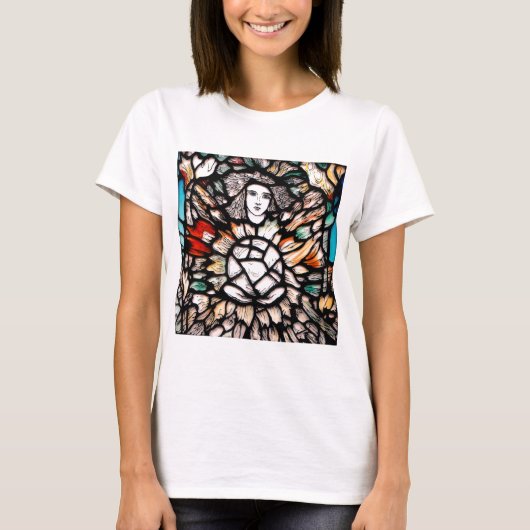 Meditation in Farben. T-Shirt (Vorderseite)
