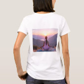 Meditation - Inner Balance - Yoga T-Shirt (Rückseite)