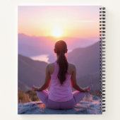 Meditation - Innere Balance - Yoga Notizblock (Rückseite)