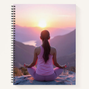 Meditation - Innere Balance - Yoga Notizblock