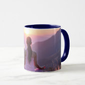 Meditation - Innere Balance - Yoga Tasse (VorderseiteRechts)