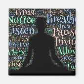 Meditation Inspiration Magnet (Vorne)