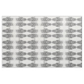 Meditation inspiriertes Mehndi Handgewebe Stoff (Fat Quarter (45,7 x 55,9 cm))