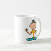 Meditation Kaffeetasse (VorderseiteRechts)