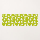 Meditation Katze in Yoga Posen Yoga Mat Yogamatte (Vorderseite (Horizontal))