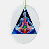 Meditation Keramik Ornament (Rechts)