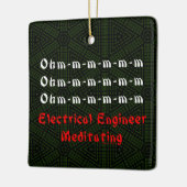 Meditation Keramikornament (Links)