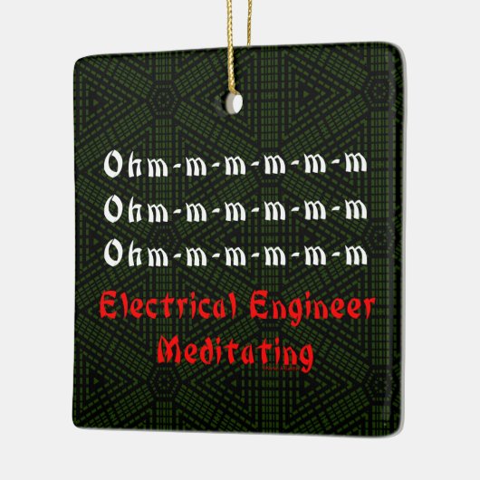 Meditation Keramikornament (Links)