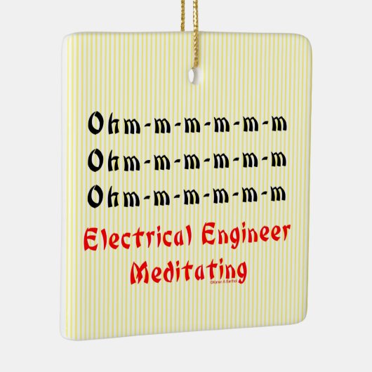 Meditation Keramikornament (Rechts)