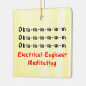 Meditation Keramikornament (Links)